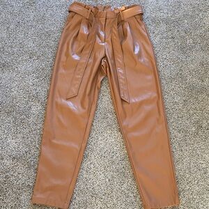 Stylish Tan Boot Cut Pants